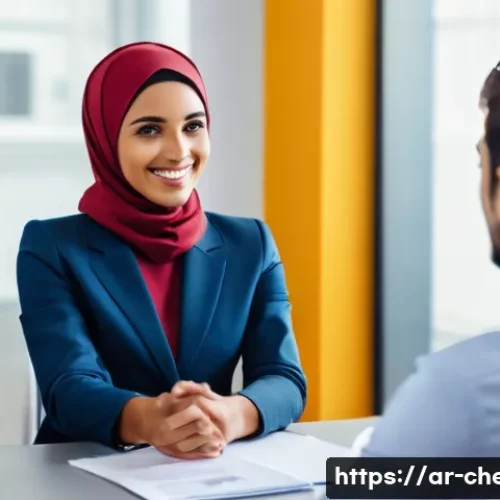 화학공학 이직면접 팁 - **A Professional Job Interview for a Chemical Engineer:** A diverse, confident young individual (e.g...
